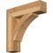 Ekena Millwork Thorton Block Rough Sawn Bracket, Western Red Cedar, 6"W x 26"D x 26"H BKT06X26X26THR05RWR - alternate 1
